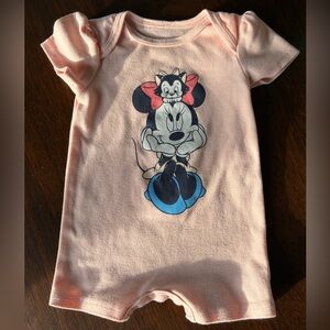 Disney Pink Minnie Mouse One-Piece